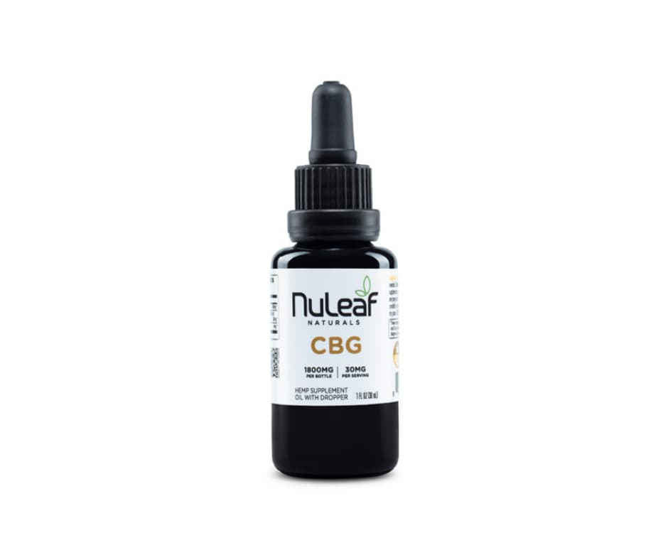 NuLeaf CBG Oil | cGMP Certifed