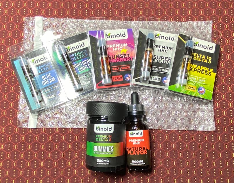 binoid products tested