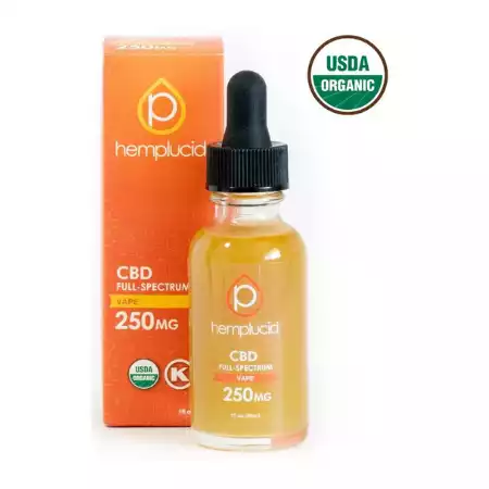 USDA Organic Full-Spectrum CBD Vape Liquid | Hemplucid