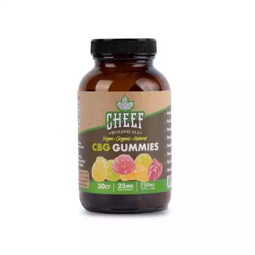 25MG Vegan Full Spec CBG Gummies | Cheef Botanicals