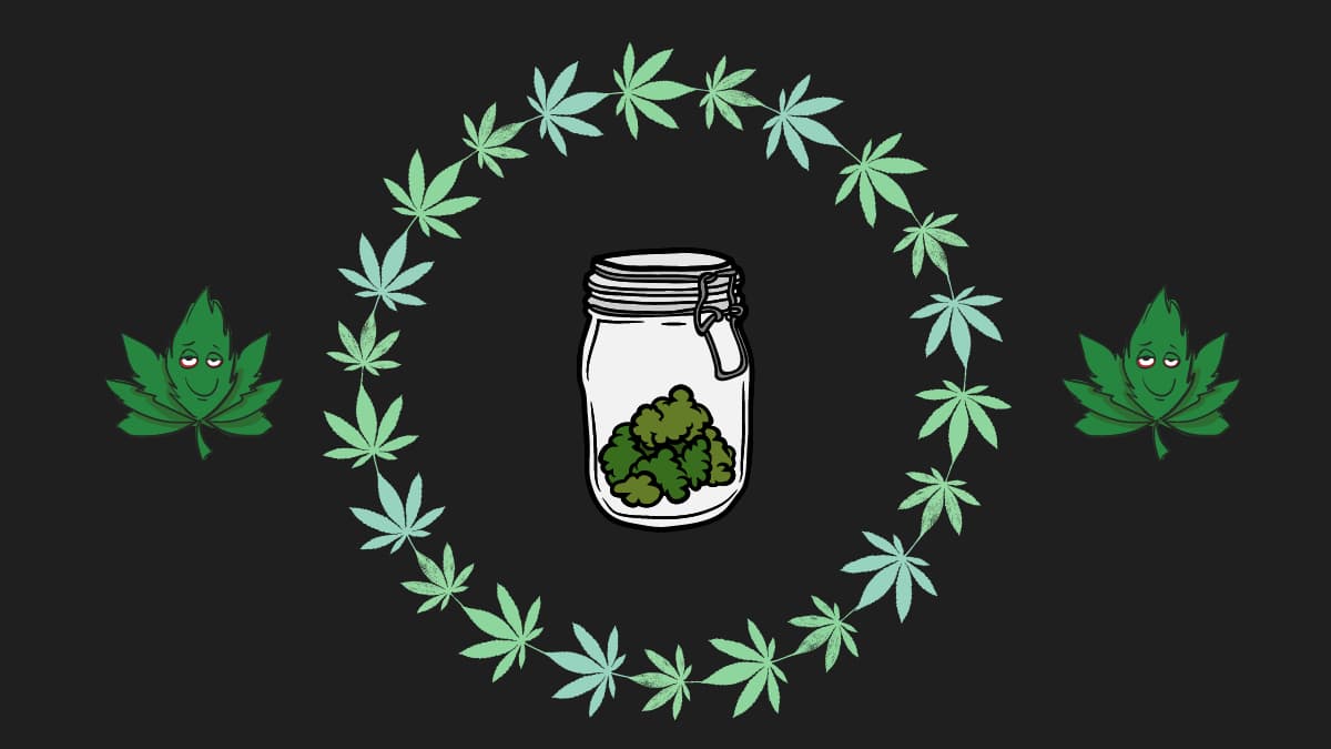 bad weed illustration