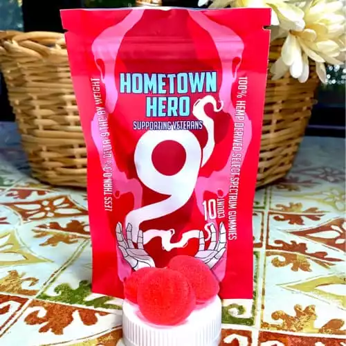Hemp D9 Gummies | Hometown Hero | Live Rosin