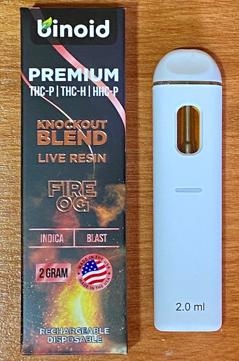 Binoid Live Resin Disposable