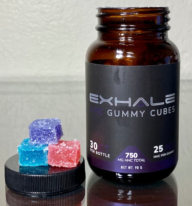 Exhale Well 25MG HHC Edibles