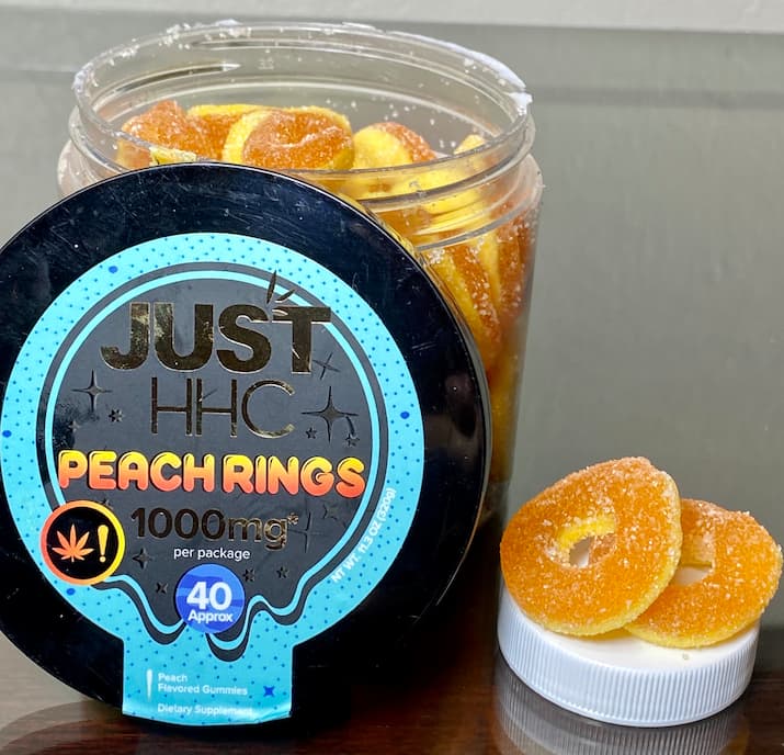 Just HHC Peach Rings