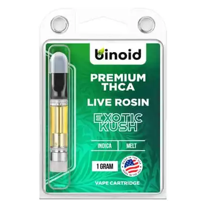 THCa Vape Cartridge | Live Rosin Terpenes