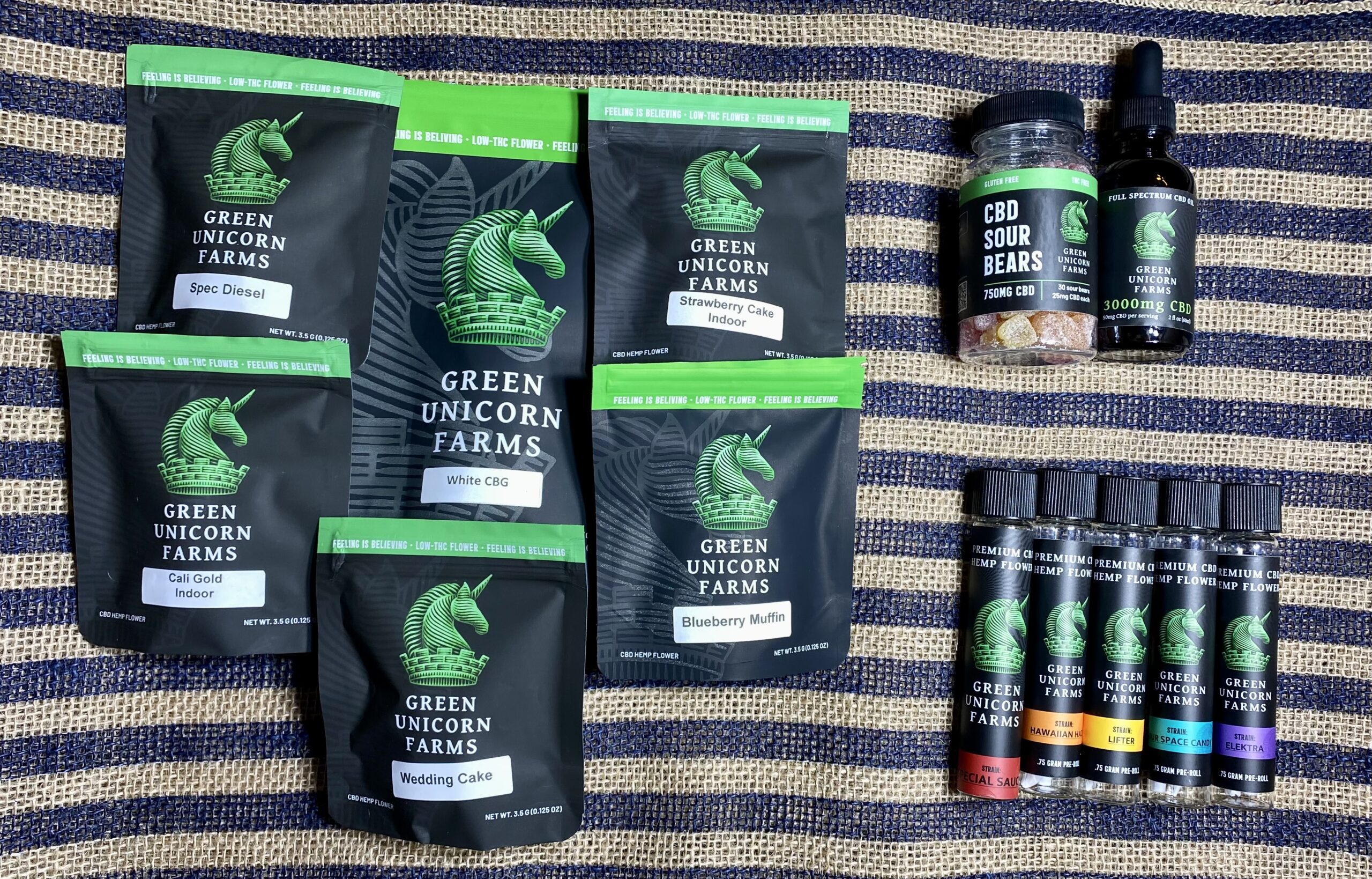green unicorn cbd products 