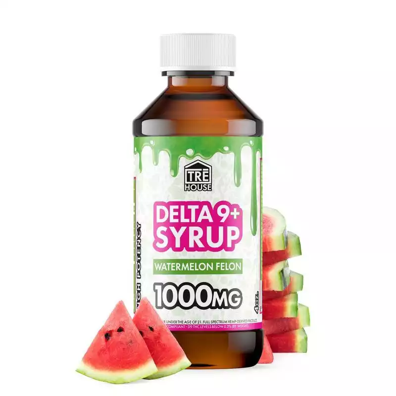 1000MG Delta 9 THC Syrup | Tre House