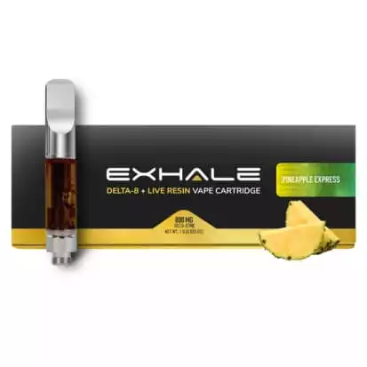 Delta 8 Live Resin Vape Cartridges | Exhale Wellness
