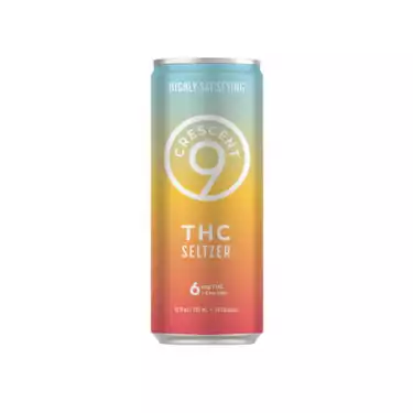 Crescent 9 6MG THC Seltzer | Legal Delta-9 Drink | Crescent Canna