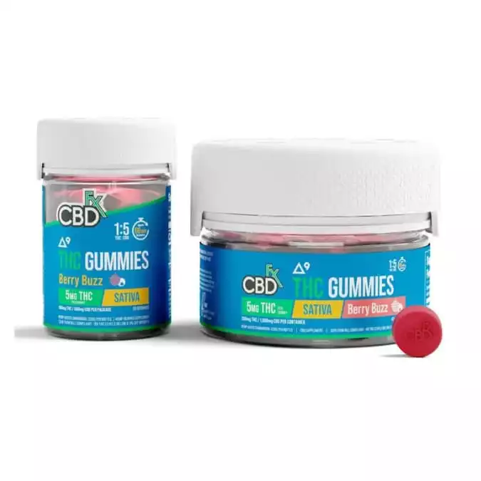 25MG CBD 5MG THC Gummies | CBDFx